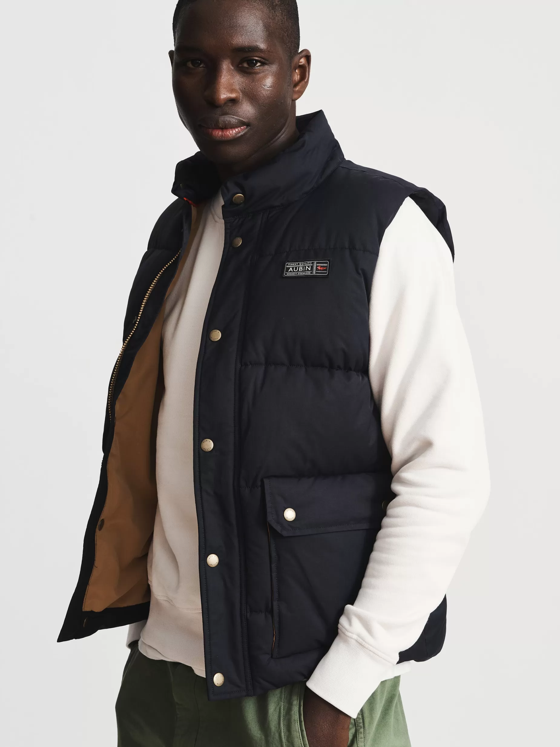 Best Aubin Althorpe Gilet Navy