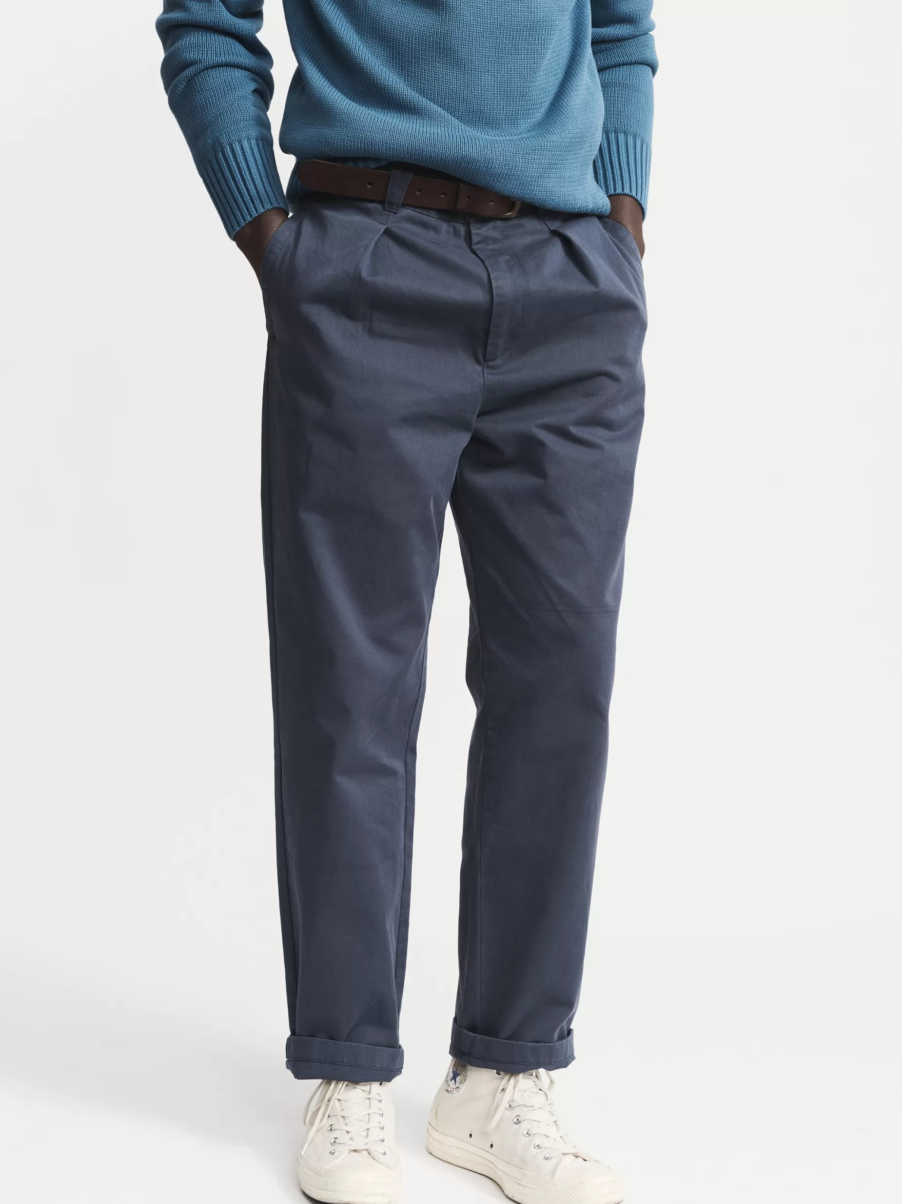 Clearance Aubin Barcombe Chino Navy