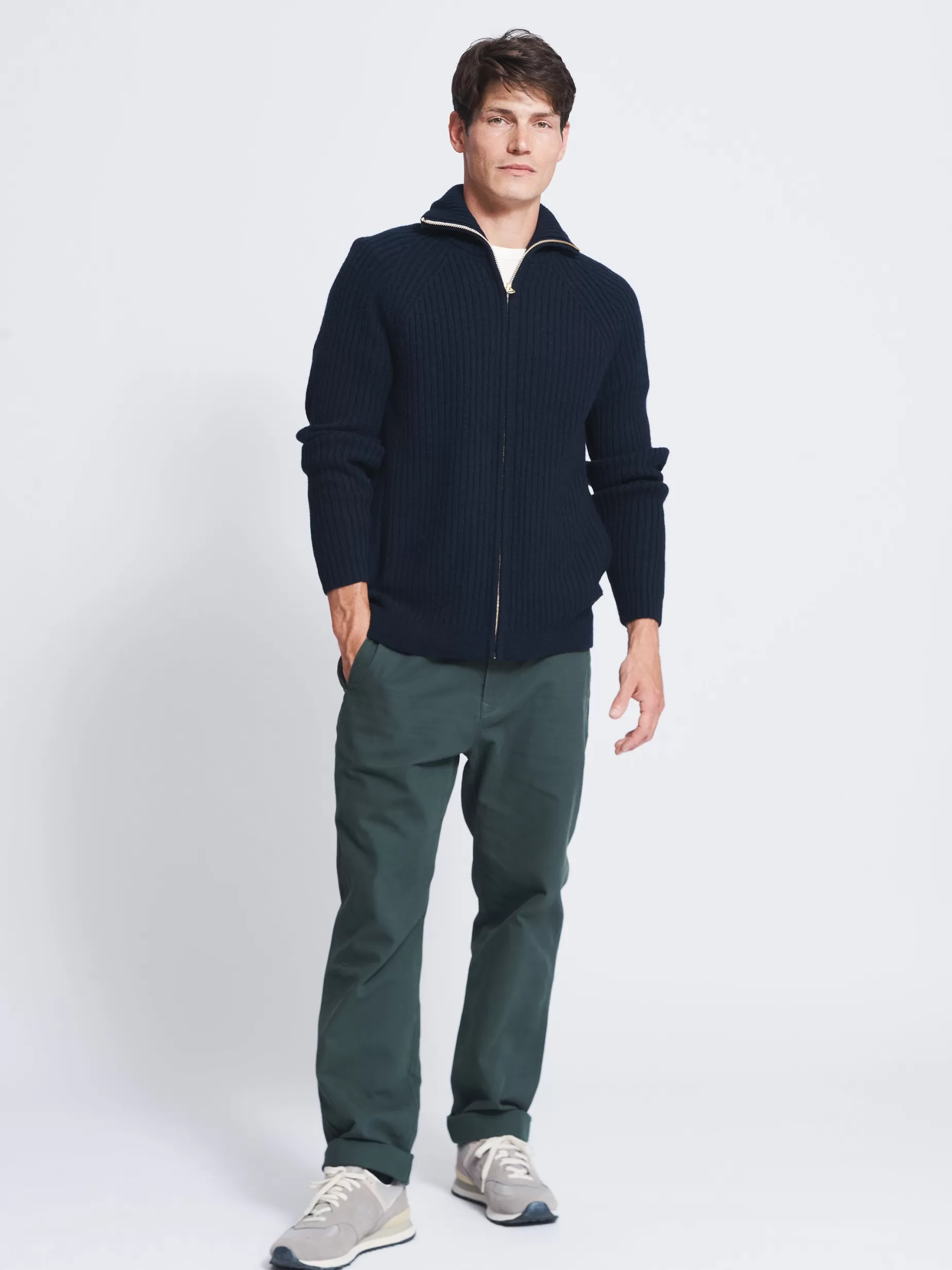 Online Aubin Barley Zip Thru Navy