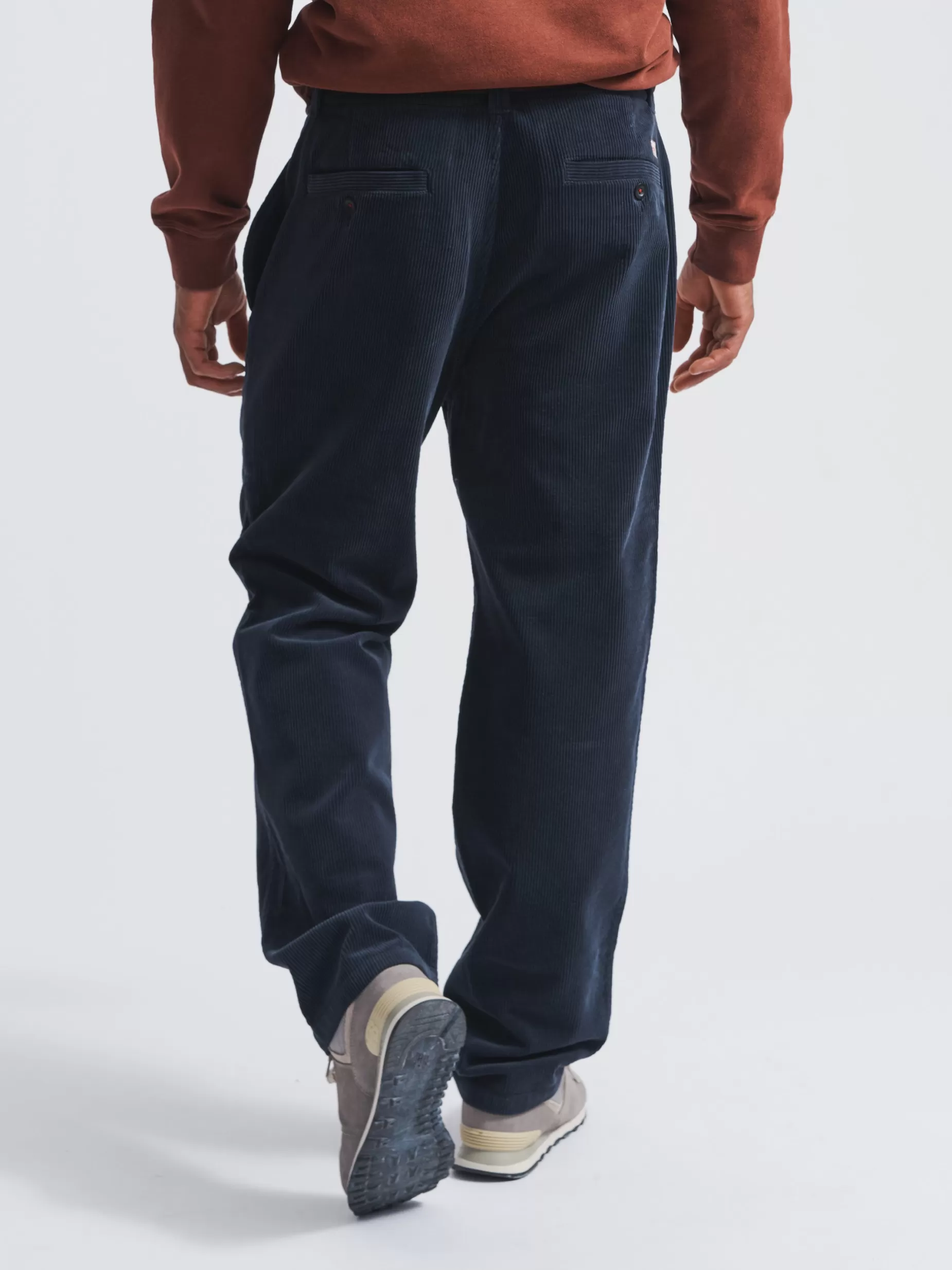 Best Sale Aubin Barrowby Cord Trouser Navy