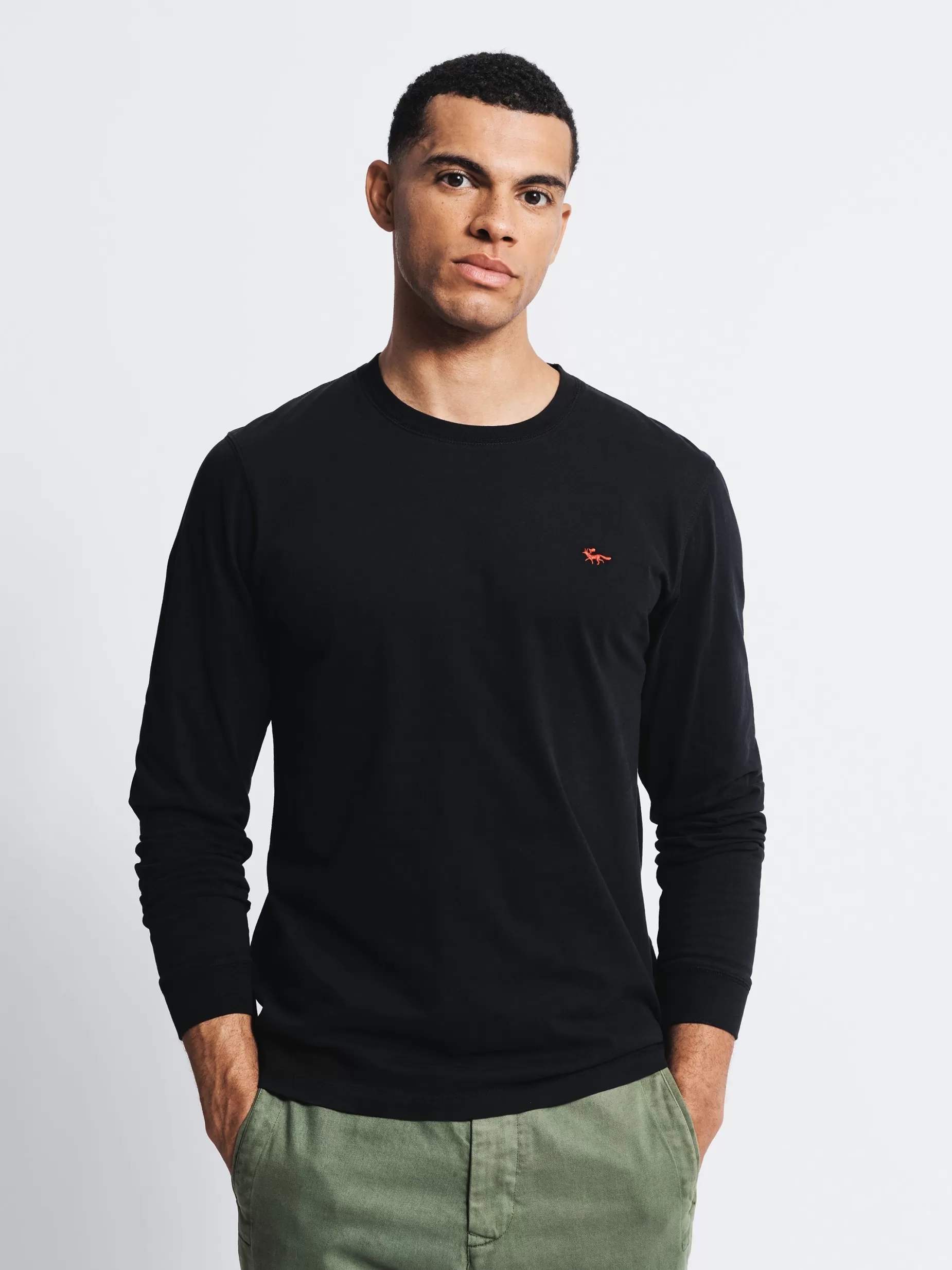 Discount Aubin Buttermere Long Sleeve Tee Black