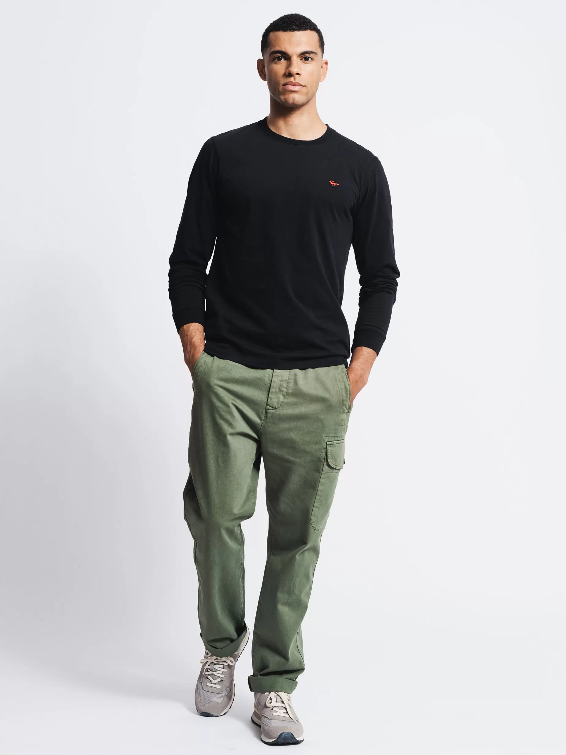 Discount Aubin Buttermere Long Sleeve Tee Black