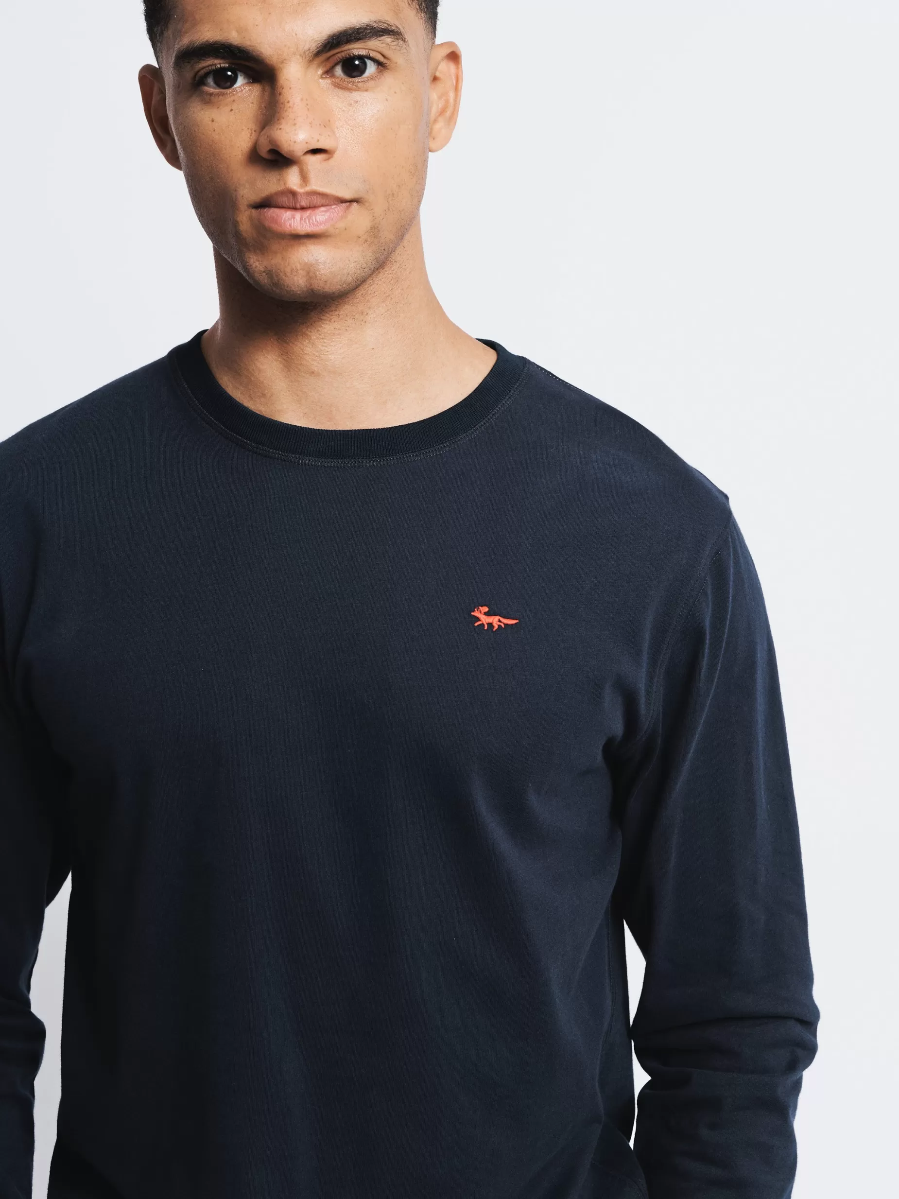 Hot Aubin Buttermere Long Sleeve Tee Navy