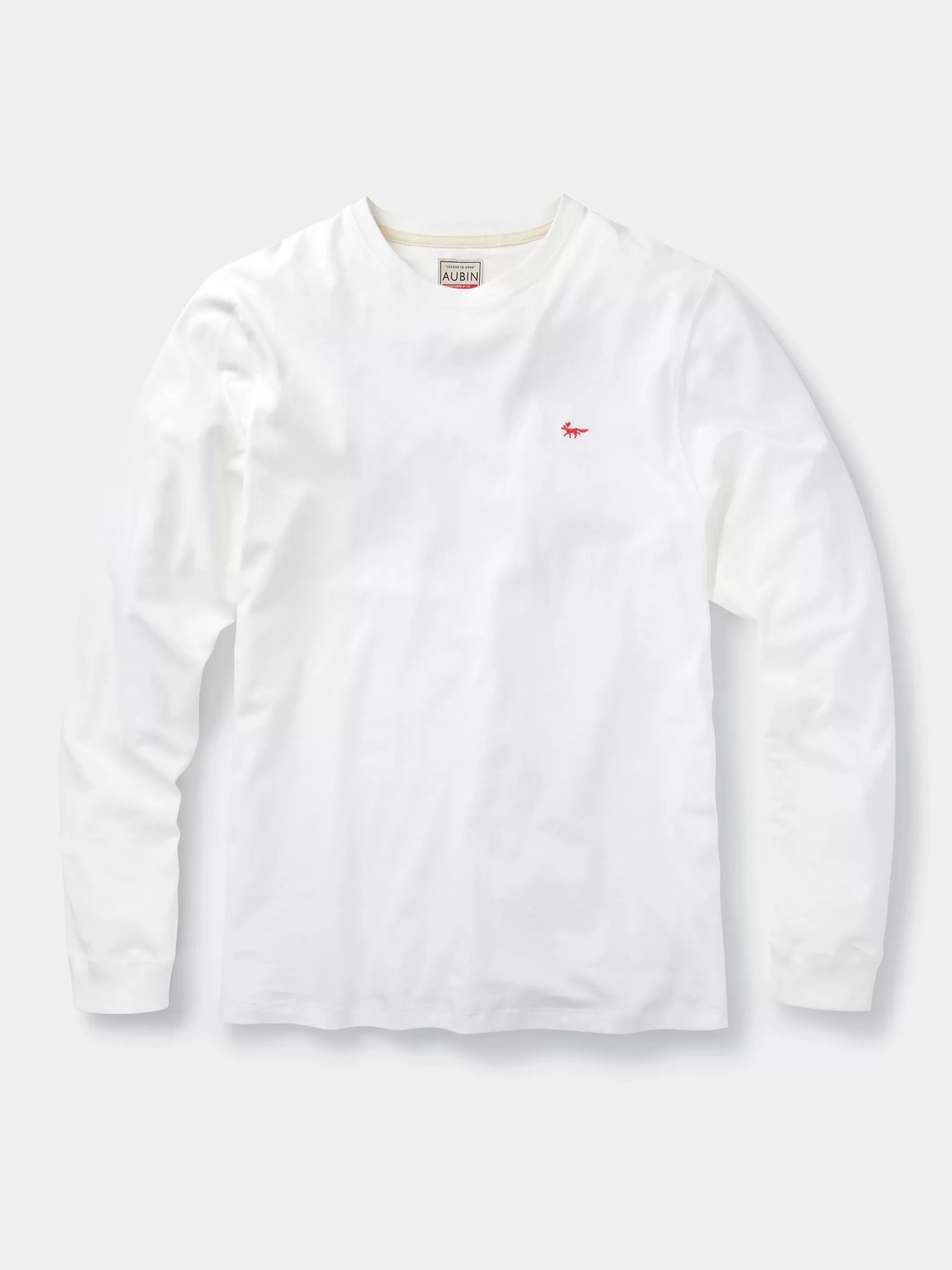 Fashion Aubin Buttermere Long Sleeve Tee White