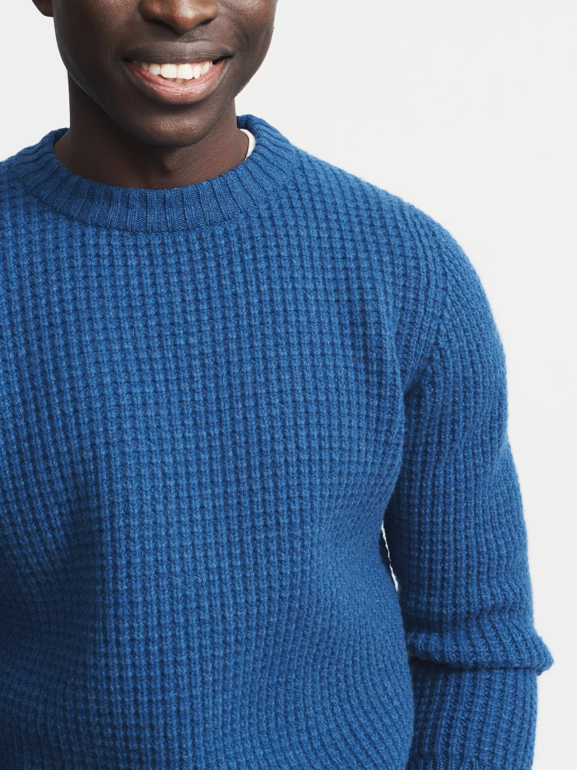 Store Aubin Cleveden Jumper Cobalt