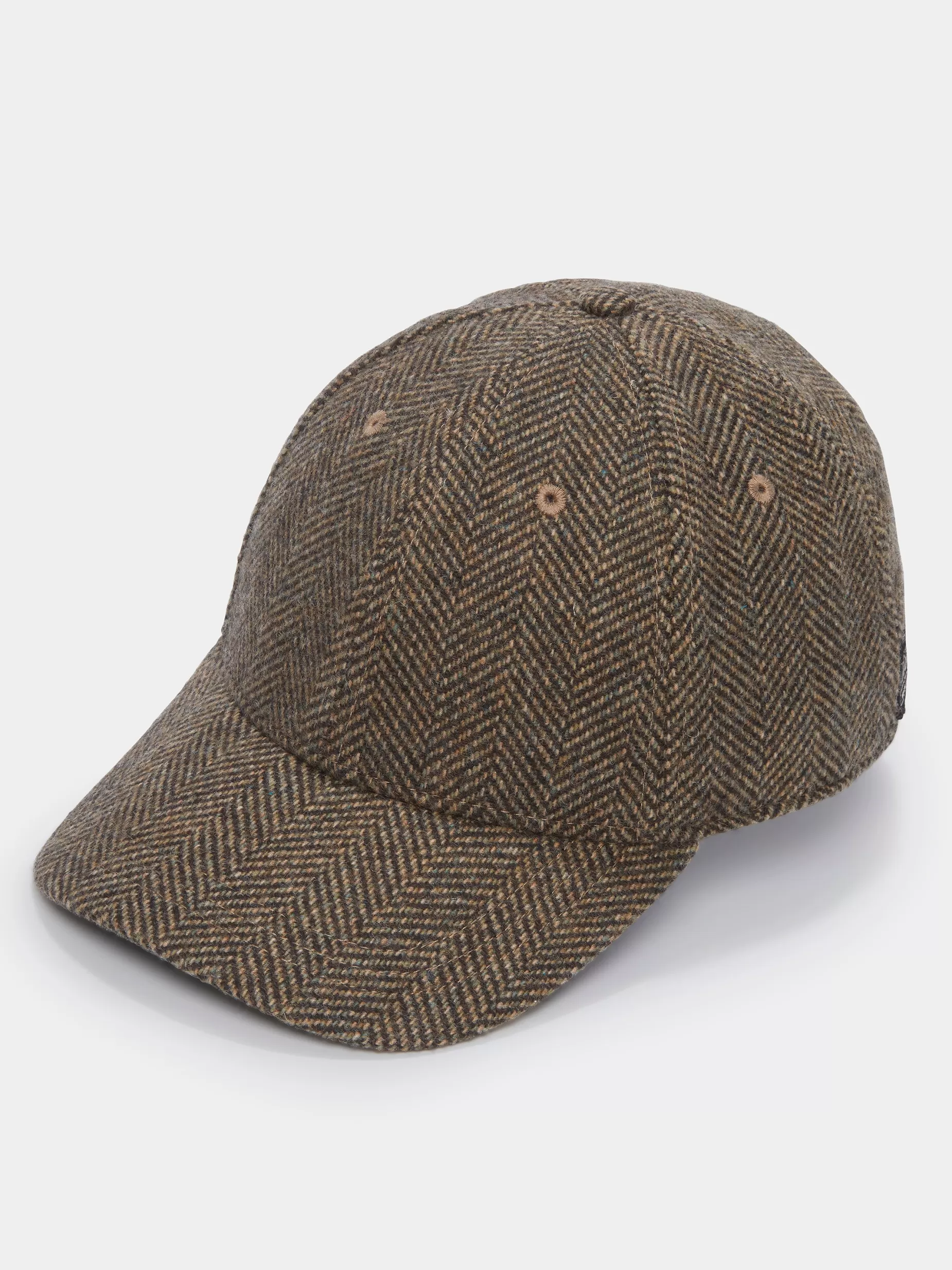 Flash Sale Aubin Deal Cap Brown Herringbone