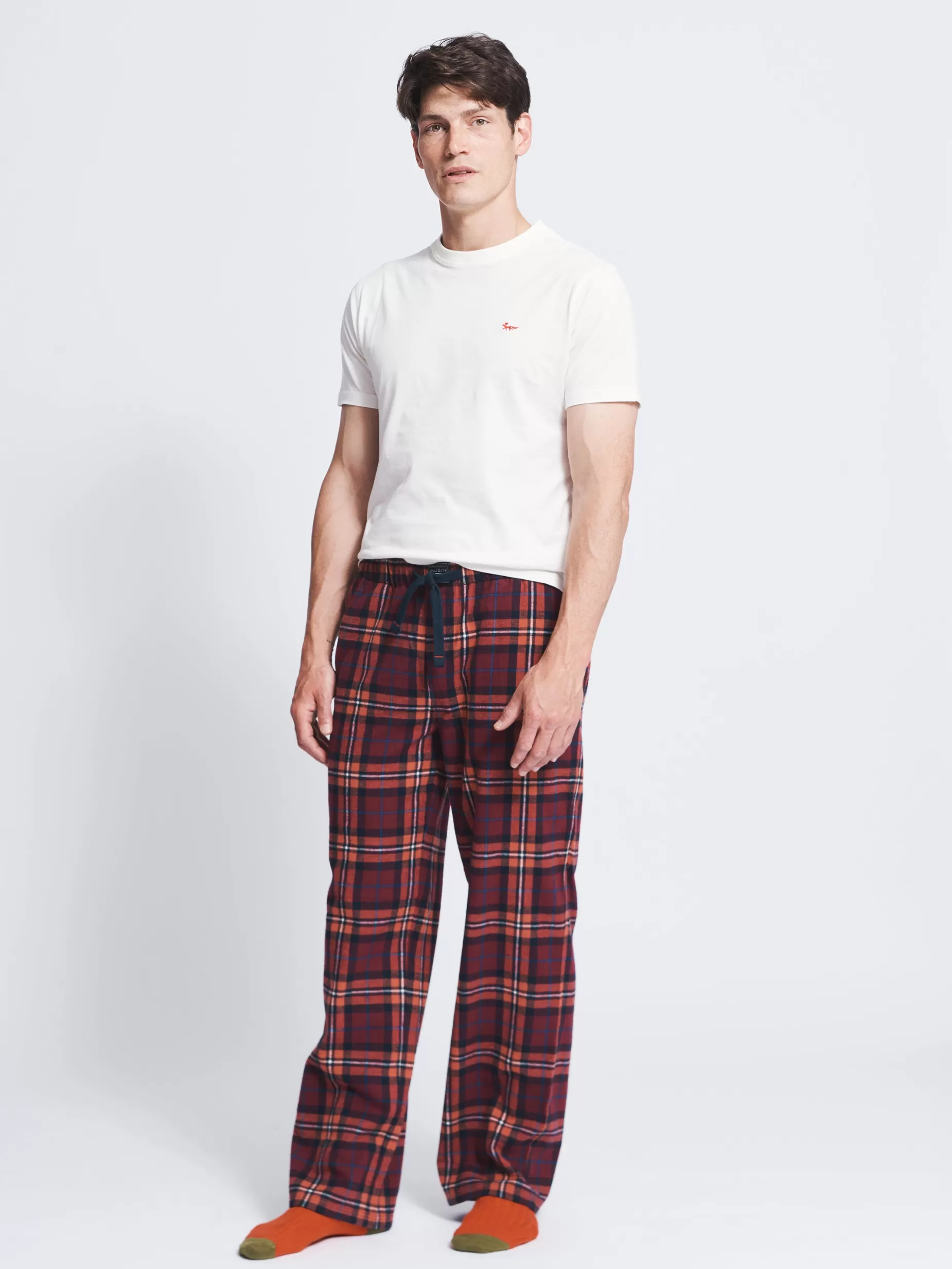 Best Aubin Edward Lounge Pant Bordeaux