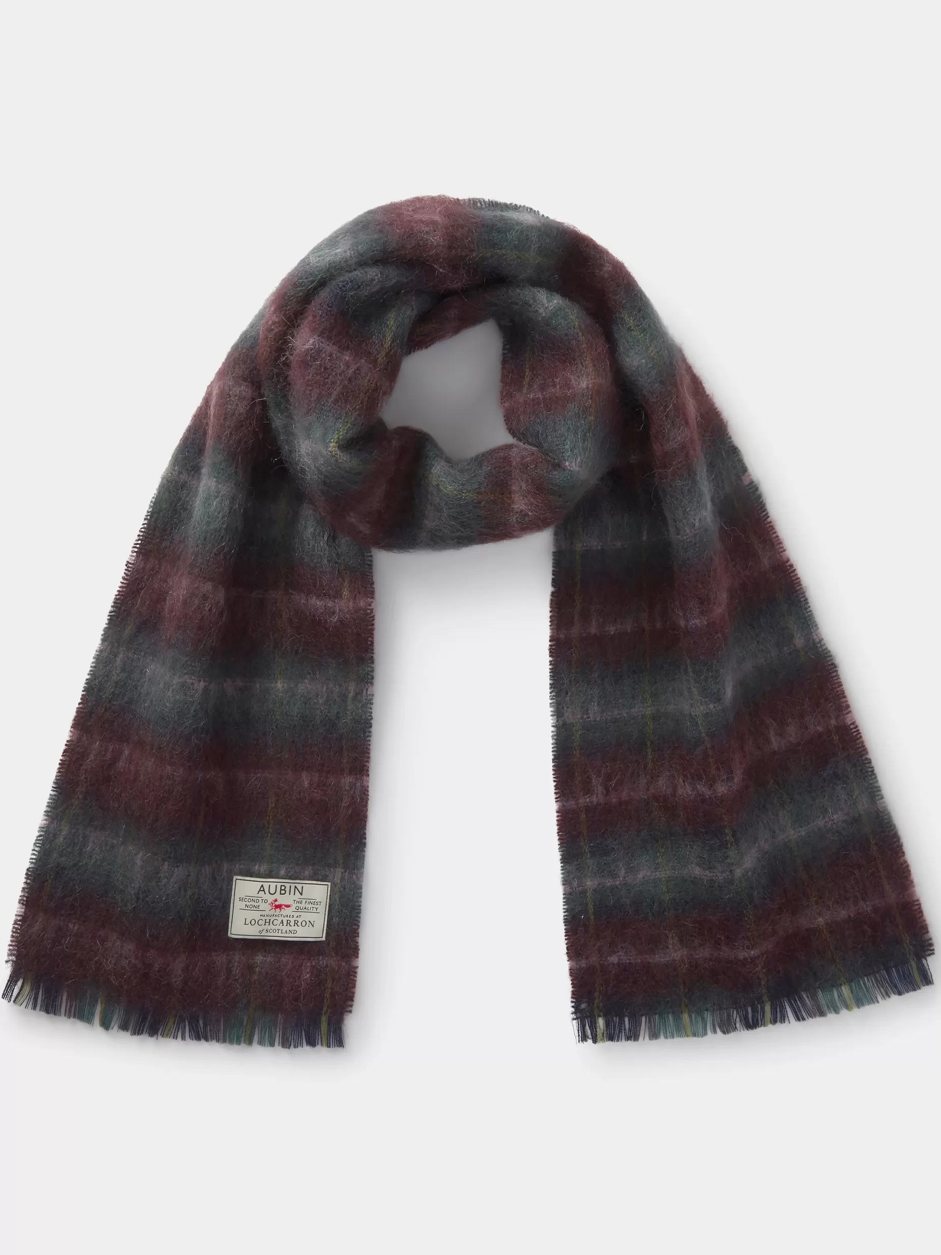 Outlet Aubin Harpley Scarf Black Check