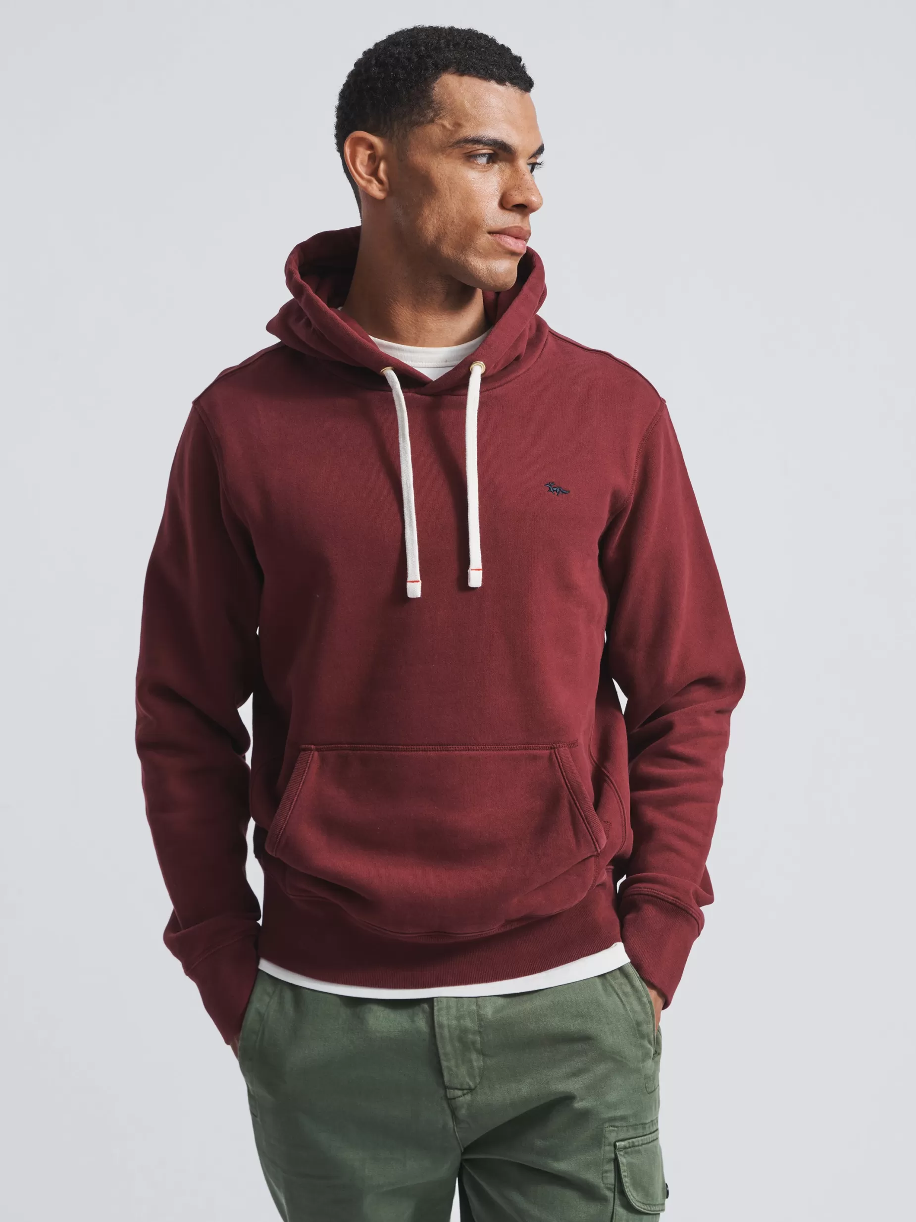 Outlet Aubin Humber Overhead Hoody Bordeaux