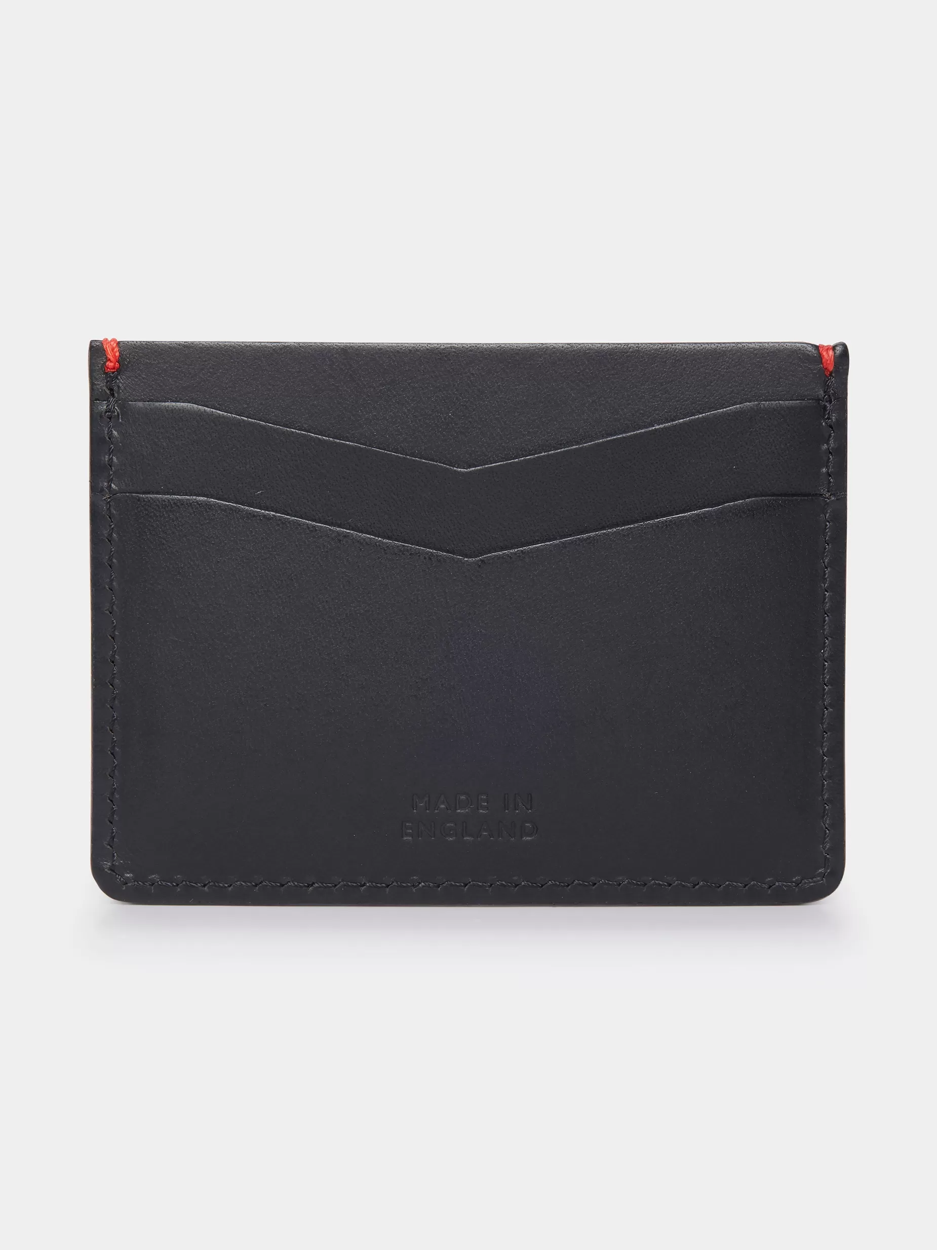 Clearance Aubin Stirling Leather Card Holder Black