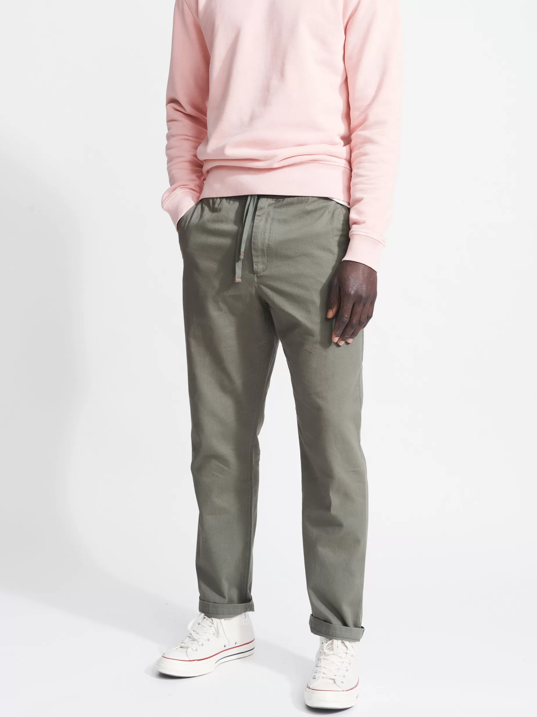 Outlet Aubin Ulceby Rugby Trouser Washed Khaki