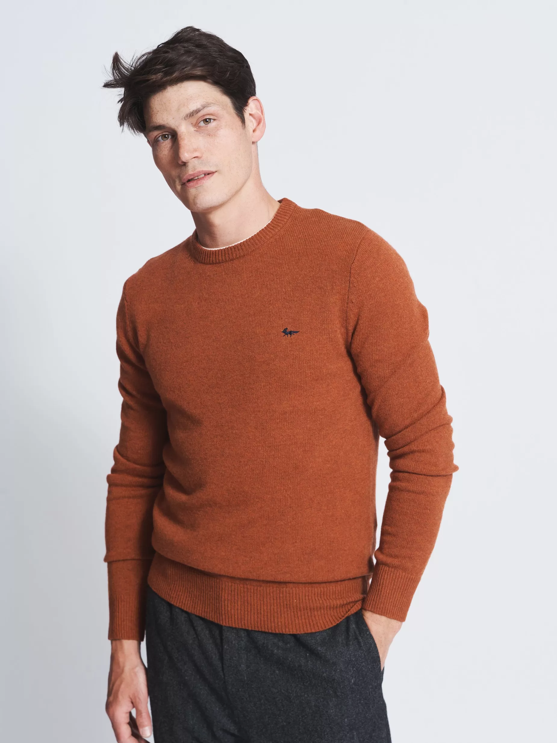 Shop Aubin Westbourne Crew Rust