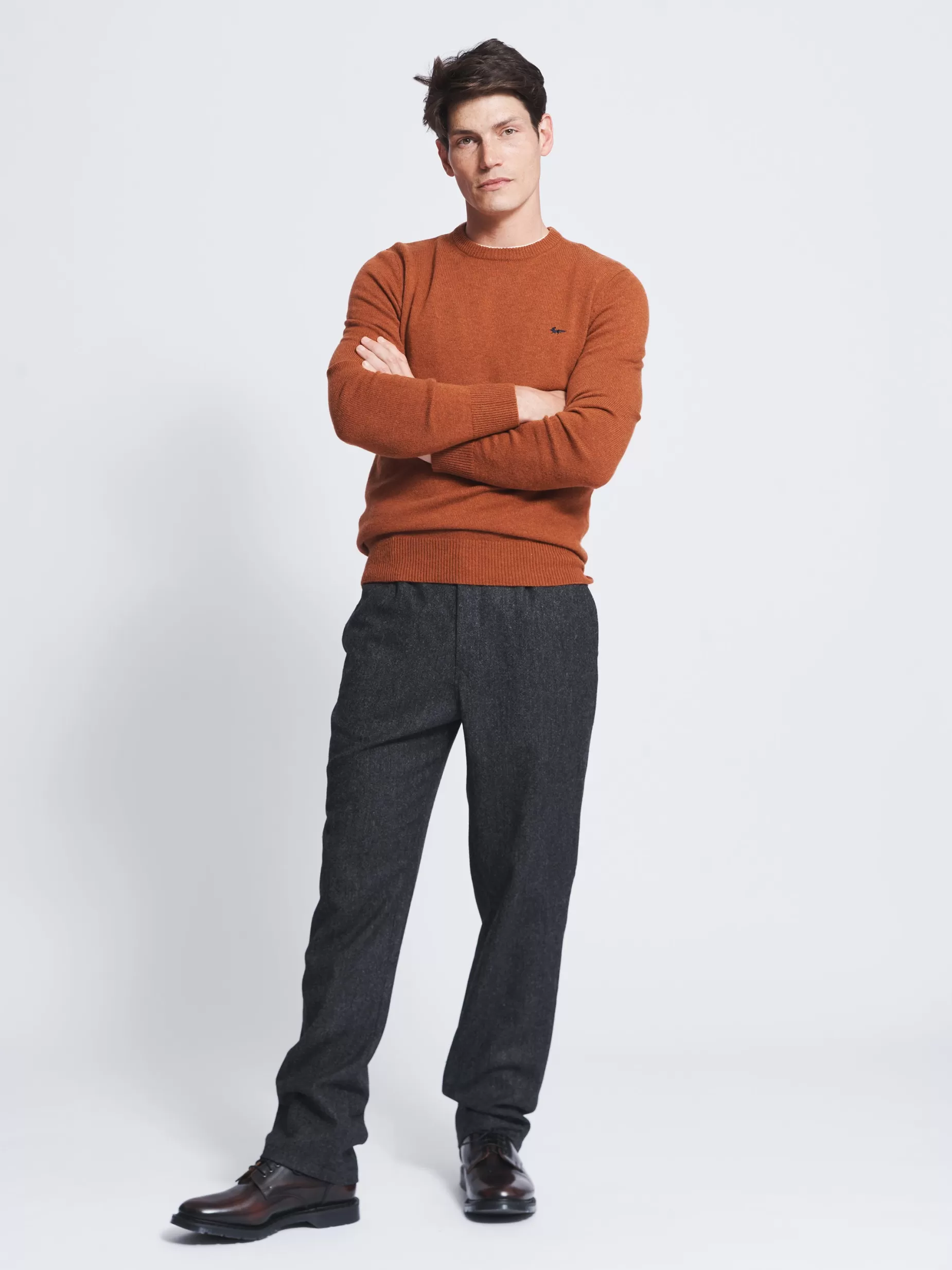 Shop Aubin Westbourne Crew Rust